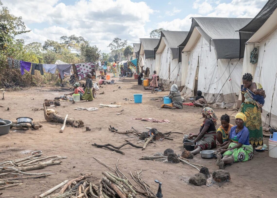 Archivo - Desplazados en Mueda, en la provincia de Cabo Delgado, a causa de la violencia en el norte de Mozambique (archivo)Europa Press/Contacto/Chris Huby - Archivo