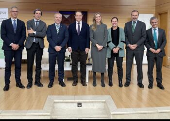 La vicepresidenta tercera del Gobierno, Sara Aagesen, en el encuentro de la Alianza Q-CeroMITECO