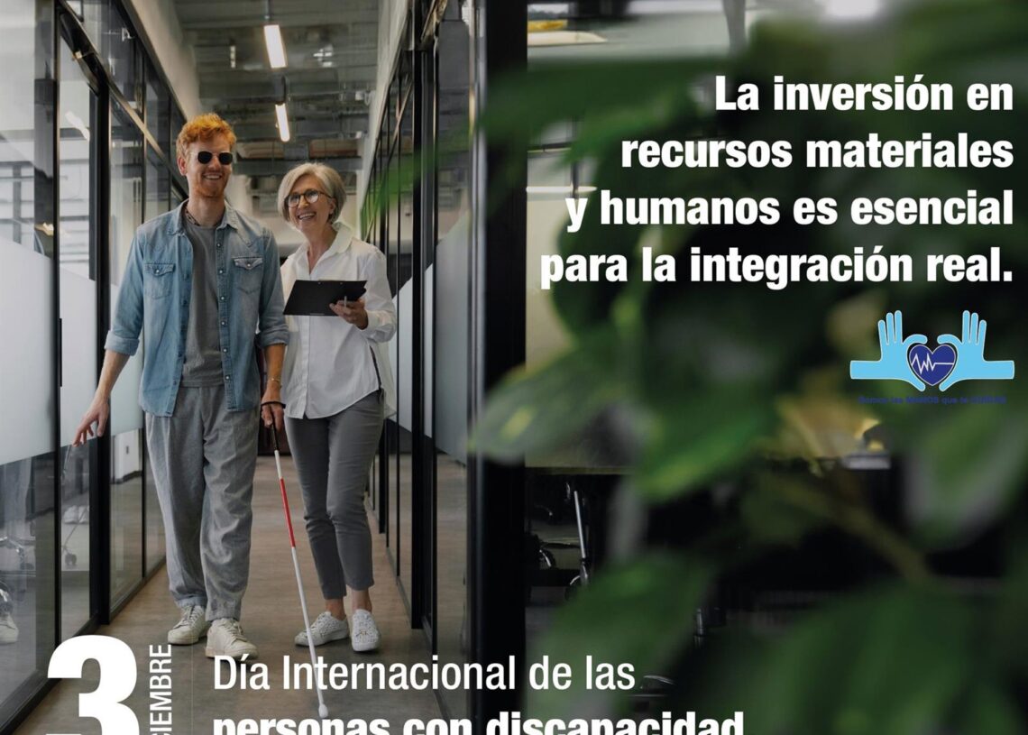 Imagen del cartel del Día Internacional de las Personas con Discapacidad.SAE