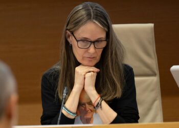 La presidenta Associació Víctimes Mortals DANA 29-O, Rosa Álvarez. Alejandro Martínez Vélez - Europa Press