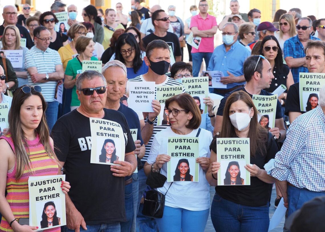 Archivo - Concentración en memoria de Esther LópezCLAUDIA ALBA/EUROPA PRESS - Archivo