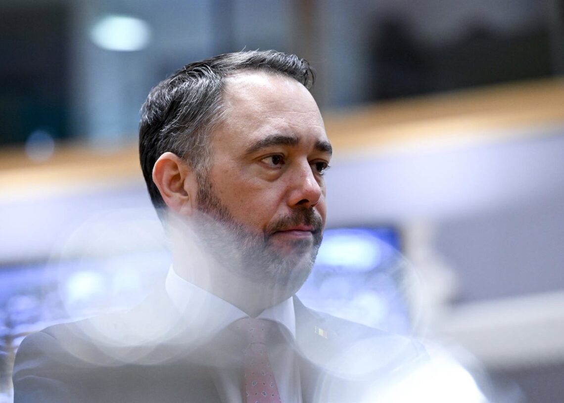 Archivo - El ministro de Exteriores belga, Maxime Prévot, en el marco de una reunión de titulares de Exteriores en Bruselas.SIERAKOWSKI FREDERIC / EUROPEAN COUNCIL - Archivo