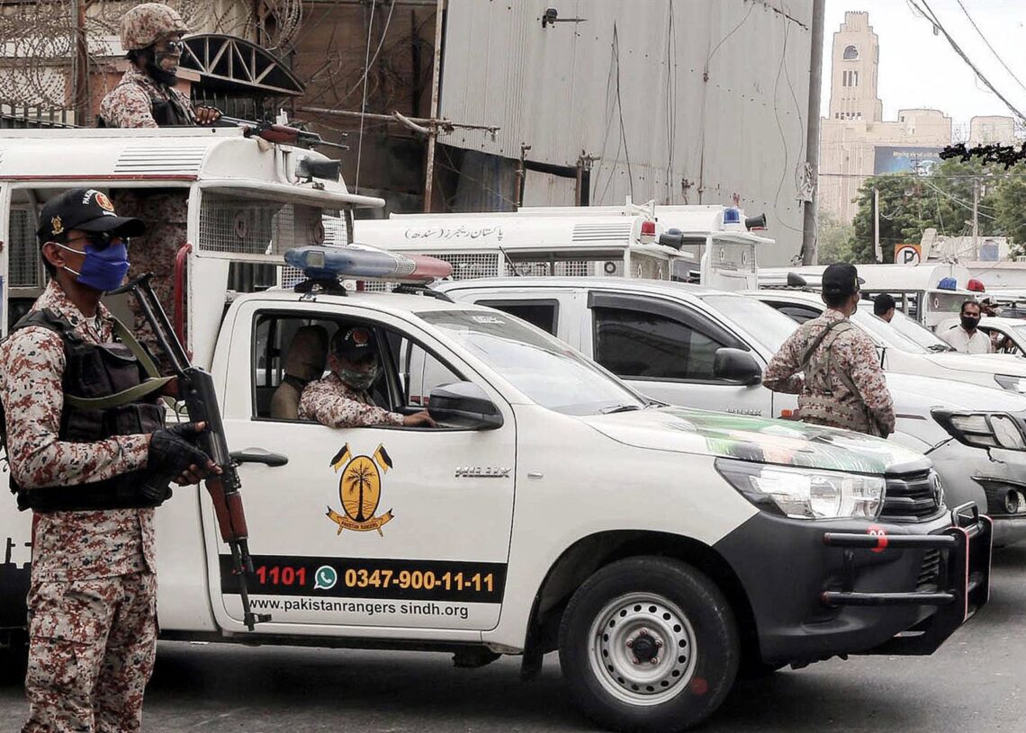 Archivo - Imagen de archivo de unos agentes de la Policía de Pakistán.-/PPI via ZUMA Wire/dpa - Archivo