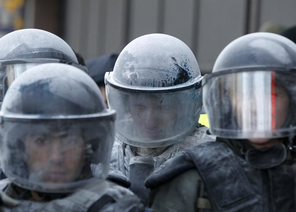 Archivo - Imagen de archivo de policías ucranianos.Pavlo Gonchar/SOPA Images via ZU / DPA - Archivo