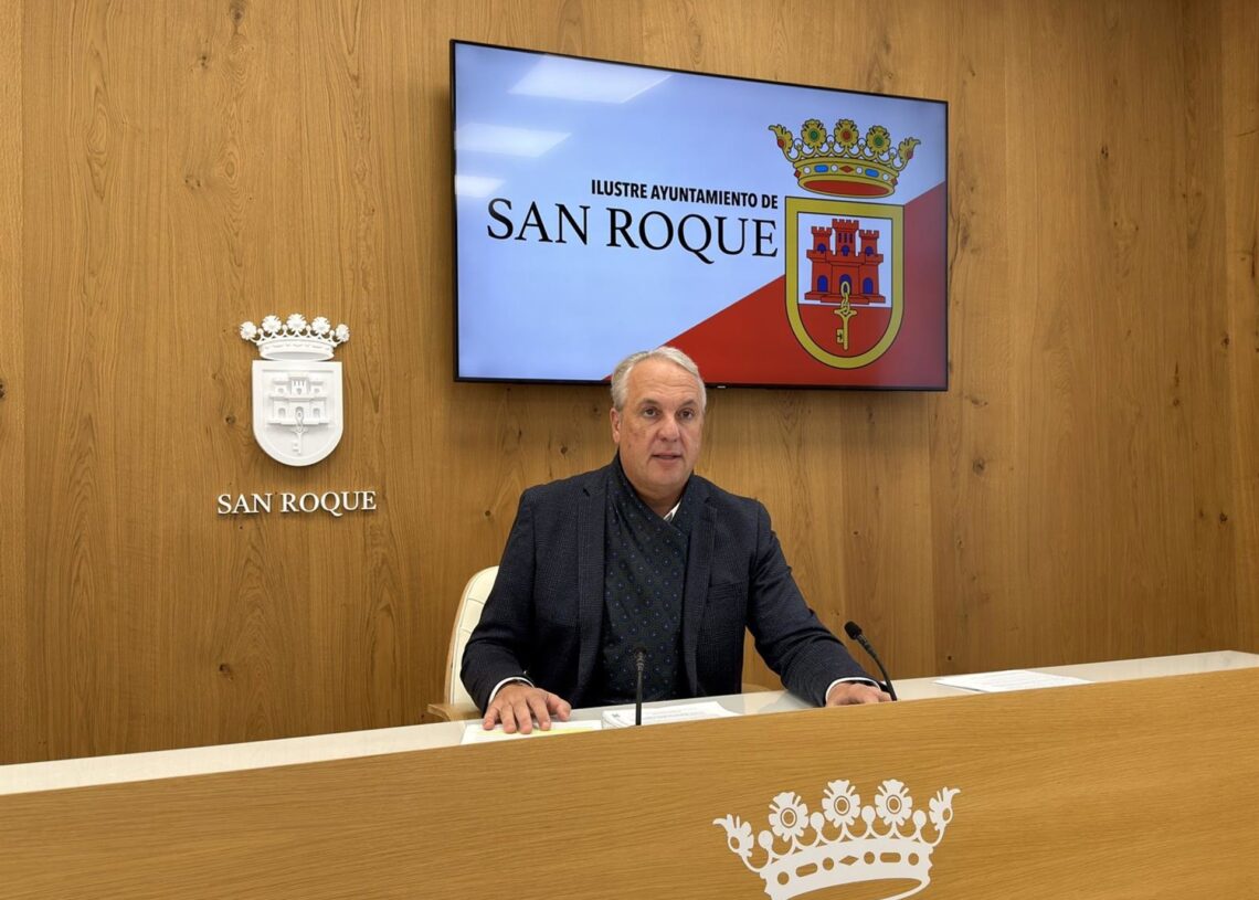 Juan Carlos Ruiz Boix, alcalde de San Roque.AYUNTAMIENTO DE SAN ROQUE