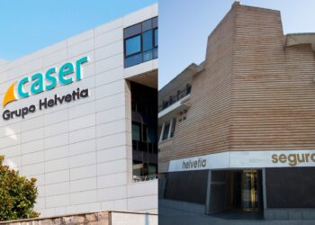 Archivo - Logos de Caser y Helvetia SegurosGRUPO HELVETIA - Archivo