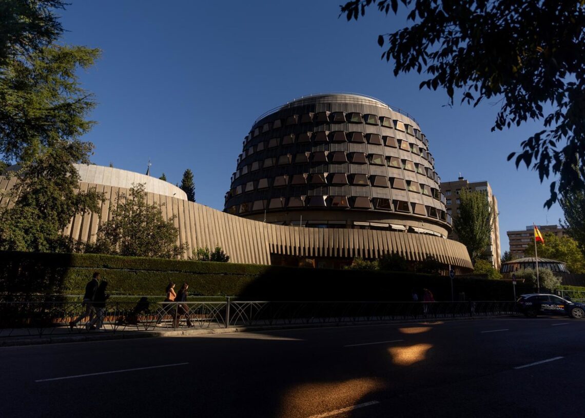 Archivo - Fachada de la sede del Tribunal Constitucional de España.Eduardo Parra - Europa Press - Archivo