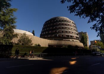 Archivo - Fachada de la sede del Tribunal Constitucional de España.Eduardo Parra - Europa Press - Archivo