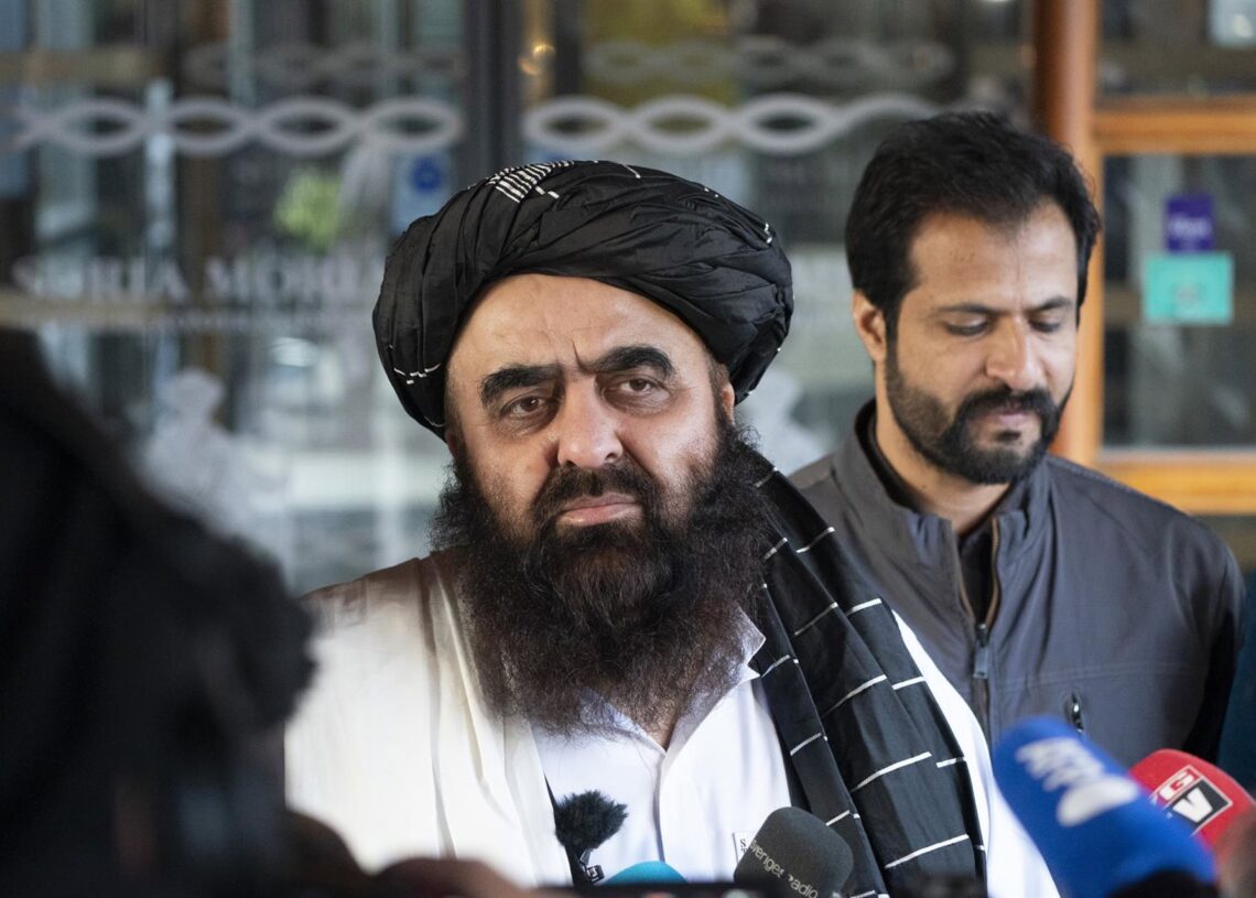 Archivo - El ministro de Exteriores de las autoridades instauradas por los talibán en Afganistán, Amir Jan Mutaqi (archivo)Terje Pedersen/NTB/dpa - Archivo