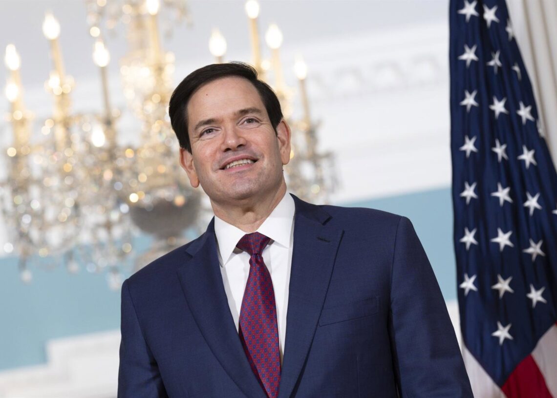 El secretario de Estado de Estados Unidos, Marco Rubio, durante un acto oficial en Washington (archivo)Europa Press/Contacto/Mehmet Eser