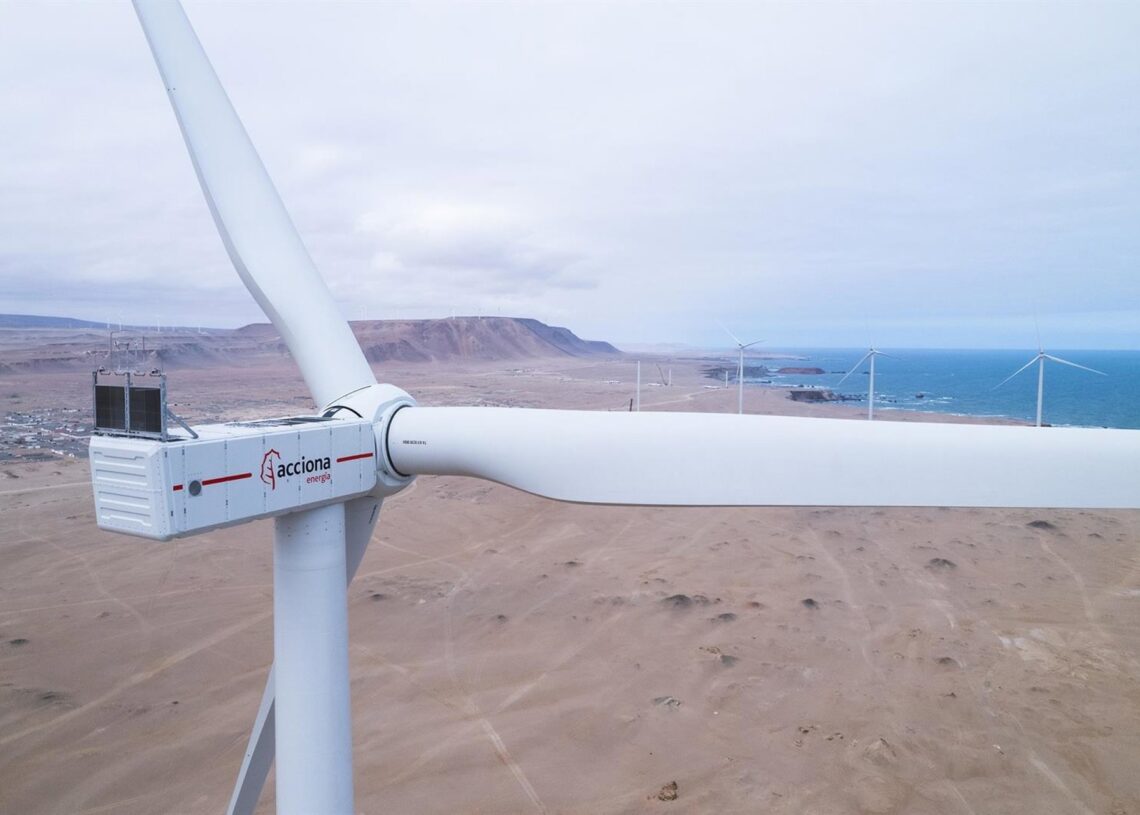 Archivo - Parque eólico de Acciona EnergíaACCIONA ENERGÍA - Archivo