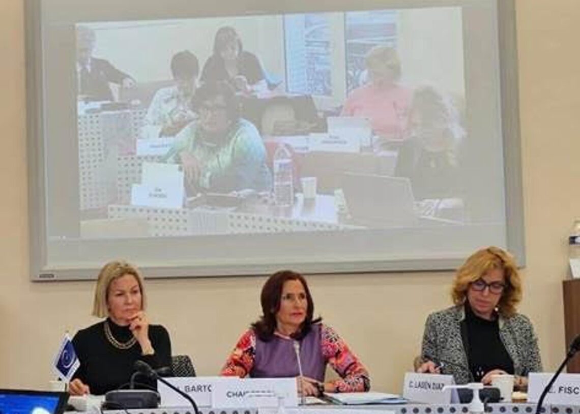 La diputada socialista Luz Martínez Seijo, nombrada este miércoles relatora general sobre Violencia contra la Mujer de la Asamblea Parlamentaria del Consejo de Europa y presidenta de la Red parlamentaria Mujeres Libres de Violencia.PSOE CONGRESO