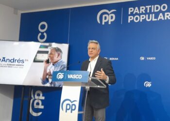 Archivo - El presidente del PP vasco, Javier de Andrés.EUROPA PRESS - Archivo