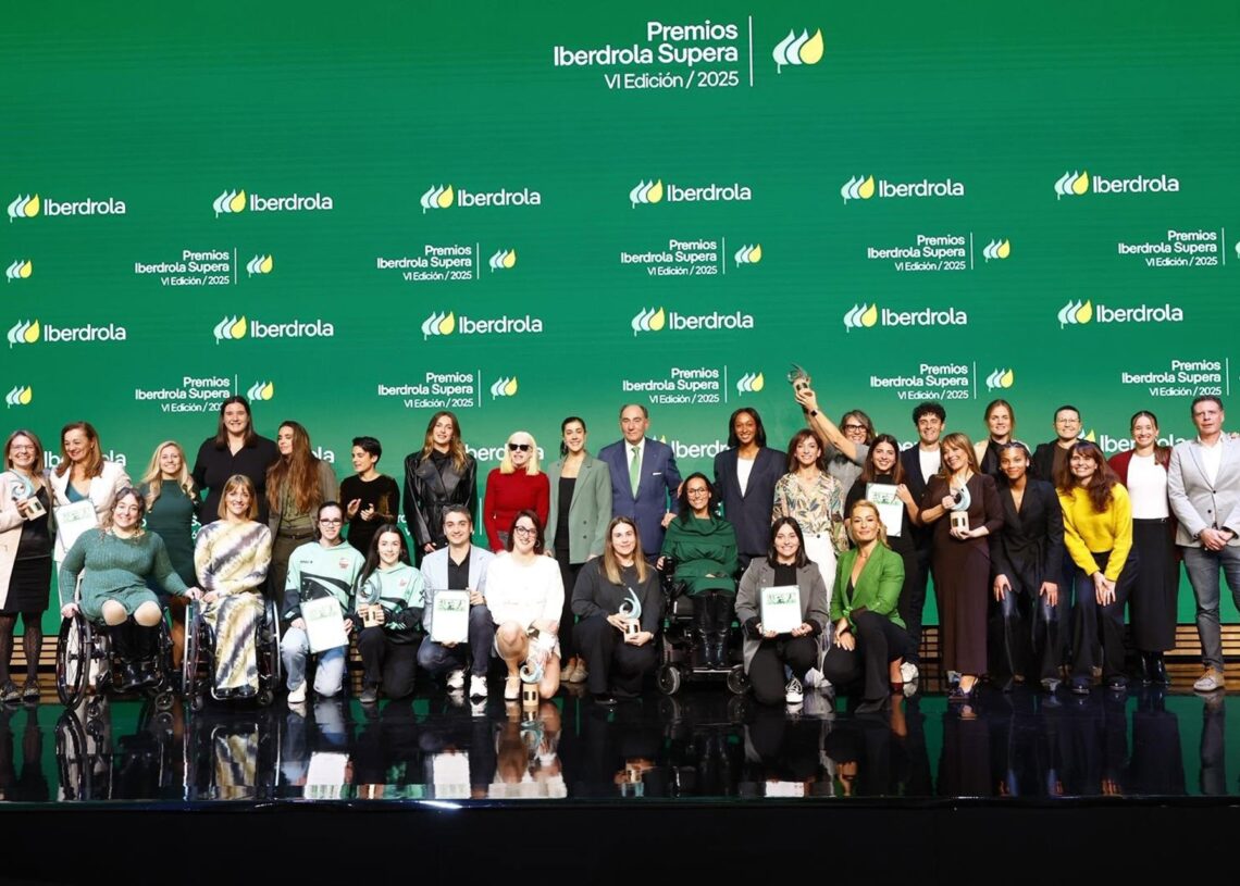Iberdrola celebra la VI edición de los Premios Iberdrola Supera, con los que fomenta el deporte femenino.IBERDROLA