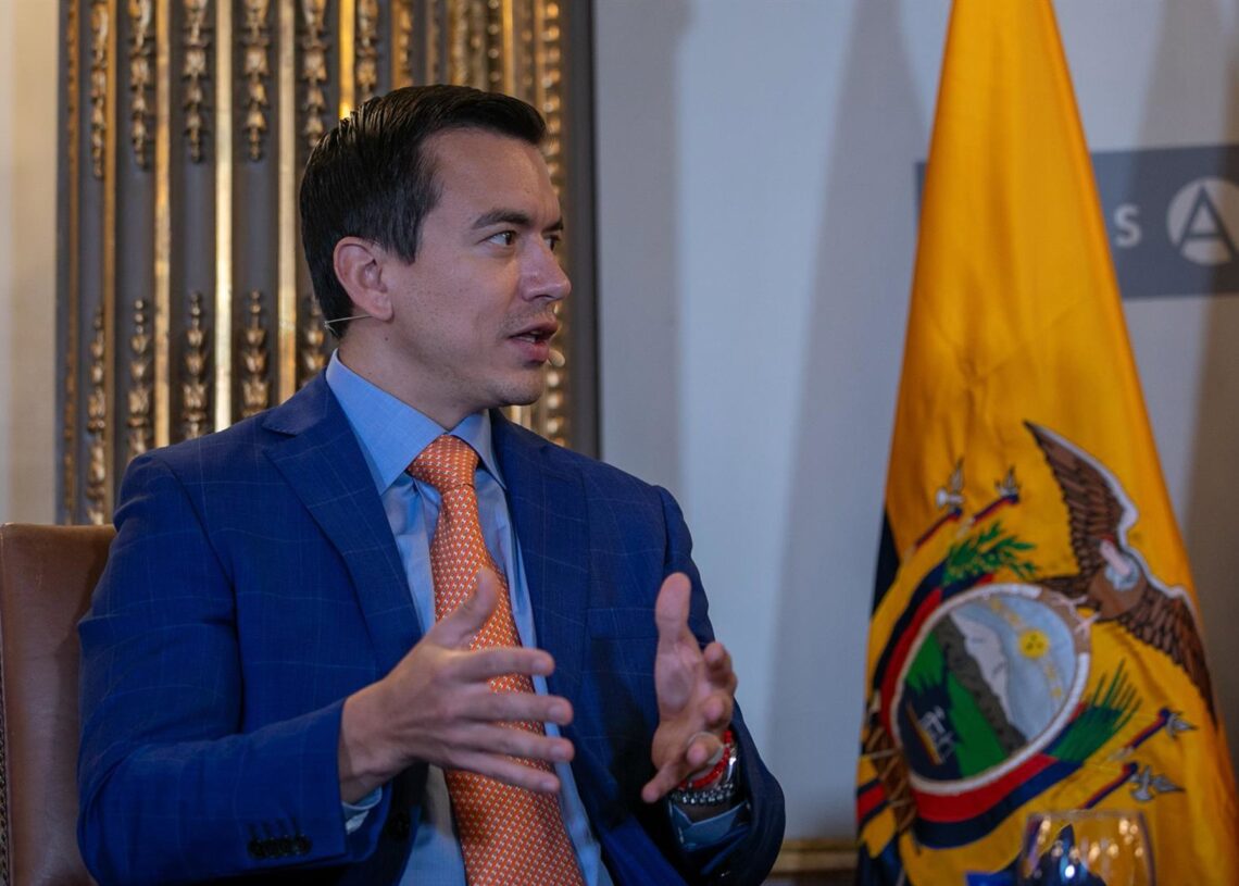 Archivo - El presidente de Ecuador, Daniel Noboa Europa Press/Contacto/David Canales - Archivo