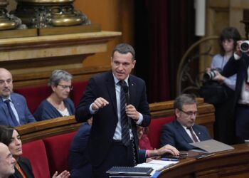 Archivo - El conseller de Agricultura, Òscar Ordeig, durante un pleno en el Parlament de Catalunya, a 22 de octubre de 2025, en Barcelona, Catalunya (España). David Zorrakino - Europa Press - Archivo