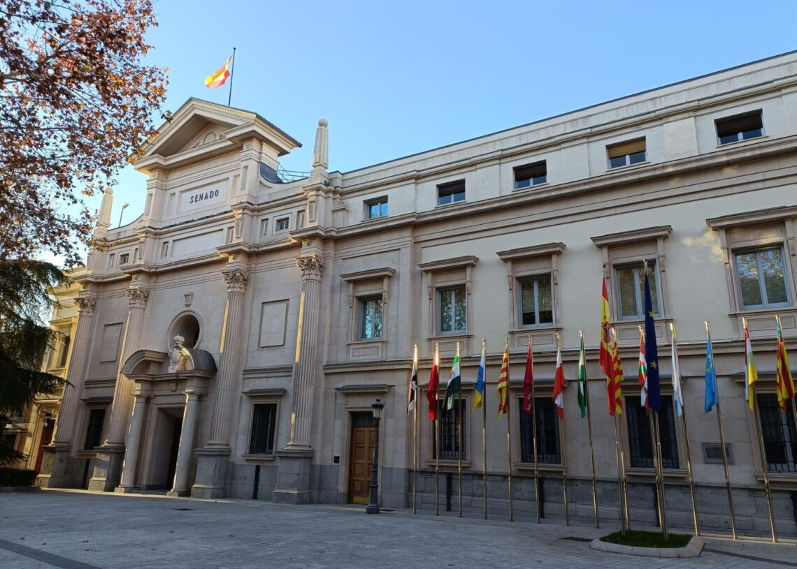 Archivo - Fachada del edificio del SenadoEUROPA PRESS - Archivo