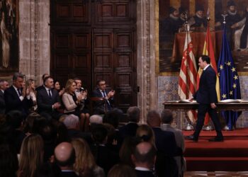 Toman posesión los consellers del nuevo gobierno valenciano de Juanfran Pérez LlorcaROBER SOLSONA - EUROPA PRESS