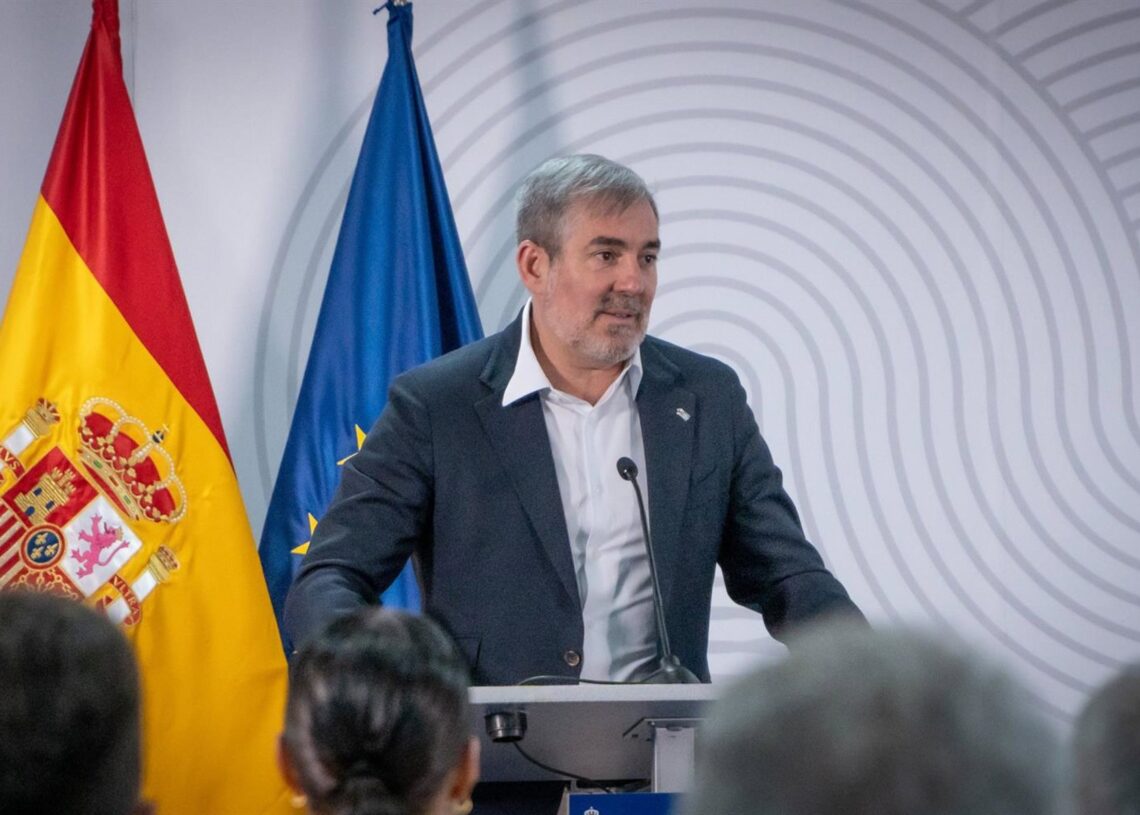 Archivo - El presidente de Canarias, Fernando ClavijoGOBIERNO DE CANARIAS - Archivo