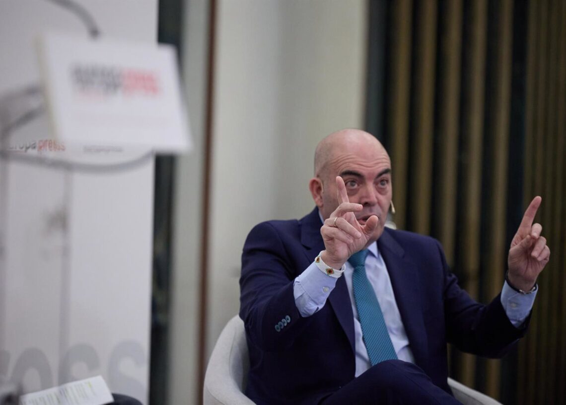 Archivo - El presidente de ATA y vicepresidente de la CEOE, Lorenzo AmorJesús Hellín - Europa Press - Archivo