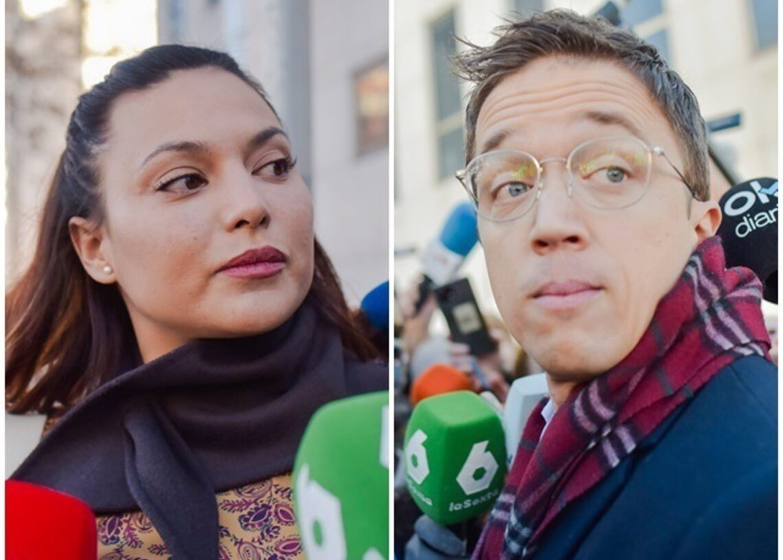 Elisa Mouliaá e Íñigo Errejón, en imagen de archivo   02/4/2025EUROPA PRESS