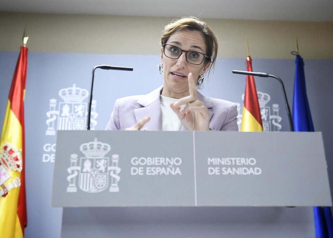 Archivo - Imagen de archivo de la ministra de Sanidad, Mónica García.Fernando Sánchez - Europa Press - Archivo