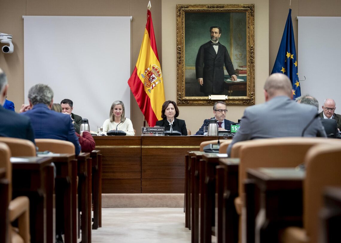 La fiscal Teresa Peramato comparece ante la Comisión de Justicia, en el Congreso, a 4 de diciembre de 2025, en Madrid (España). La fiscal comparece en relación con su propuesta de nombramiento como fiscal general del Estado.A. Pérez Meca - Europa Press