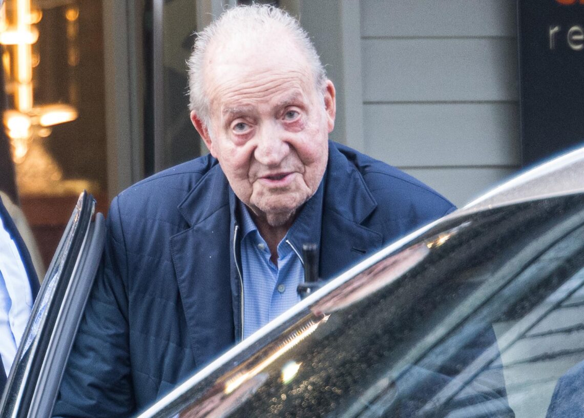 El Rey Juan Carlos durante su última visita a SanxenxoEUROPA PRESS