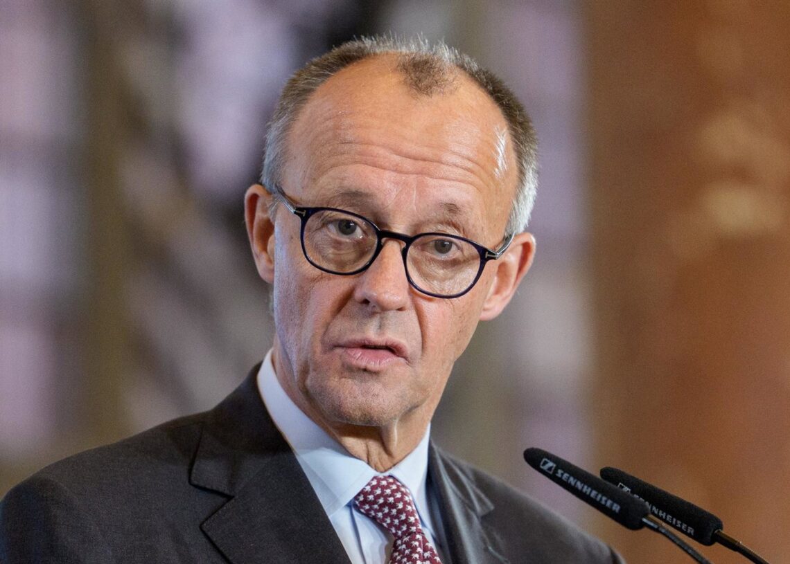 El canciller alemán, Friedrich Merz Michael Kappeler/dpa