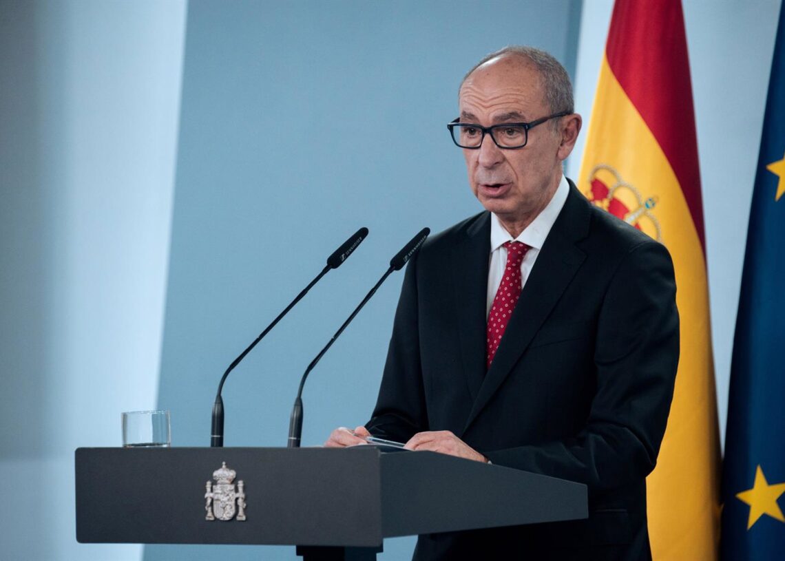 Archivo - El subsecretario de Agricultura, Pesca y Alimentación, Ernesto Abati, durante su comparecencia de prensa, en el Complejo de la Moncloa, en Madrid (España)Gabriel Luengas - Europa Press - Archivo