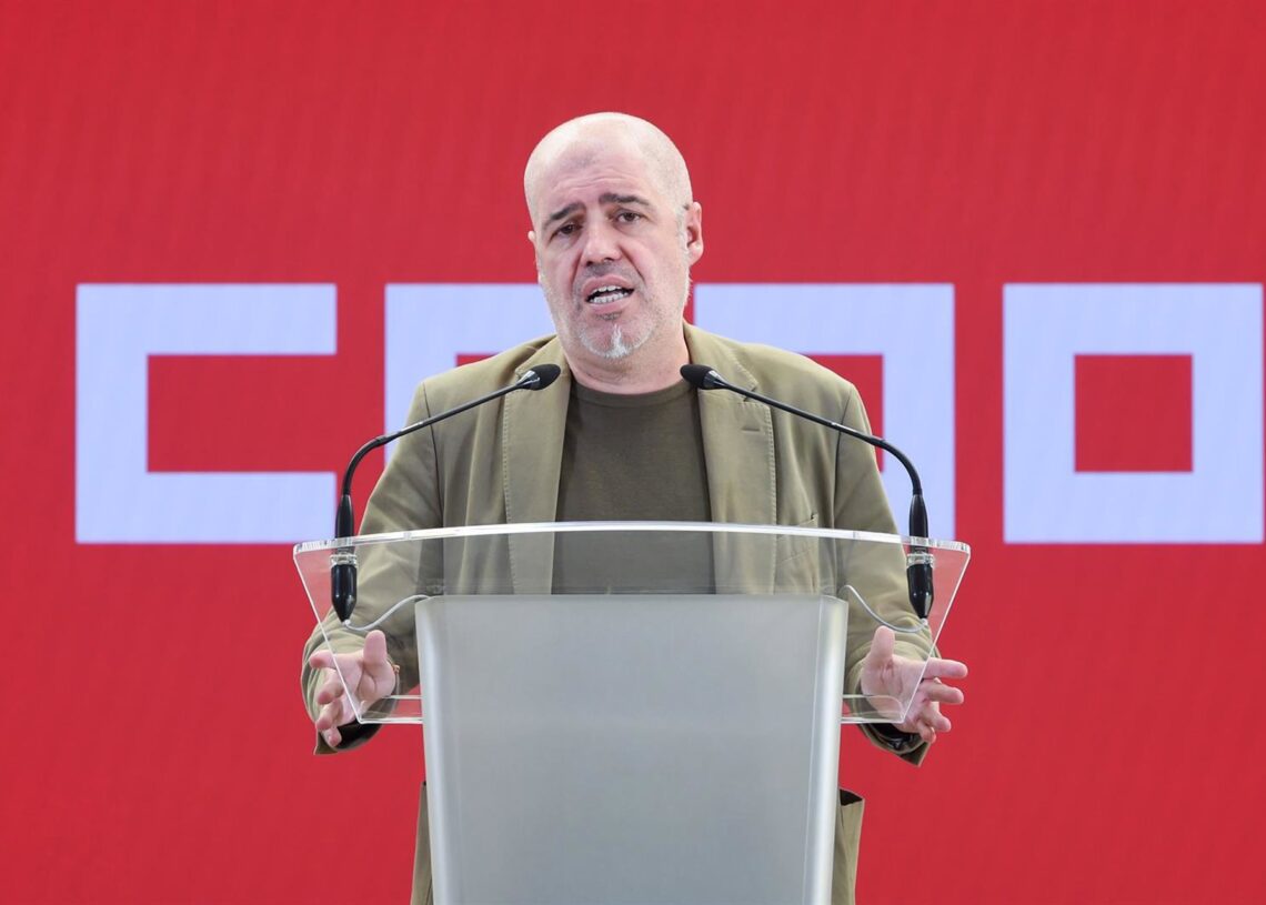 Archivo - El secretario general de CCOO, Unai Sordo.Gustavo Valiente - Europa Press - Archivo