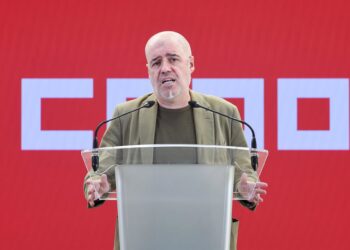 Archivo - El secretario general de CCOO, Unai Sordo.Gustavo Valiente - Europa Press - Archivo