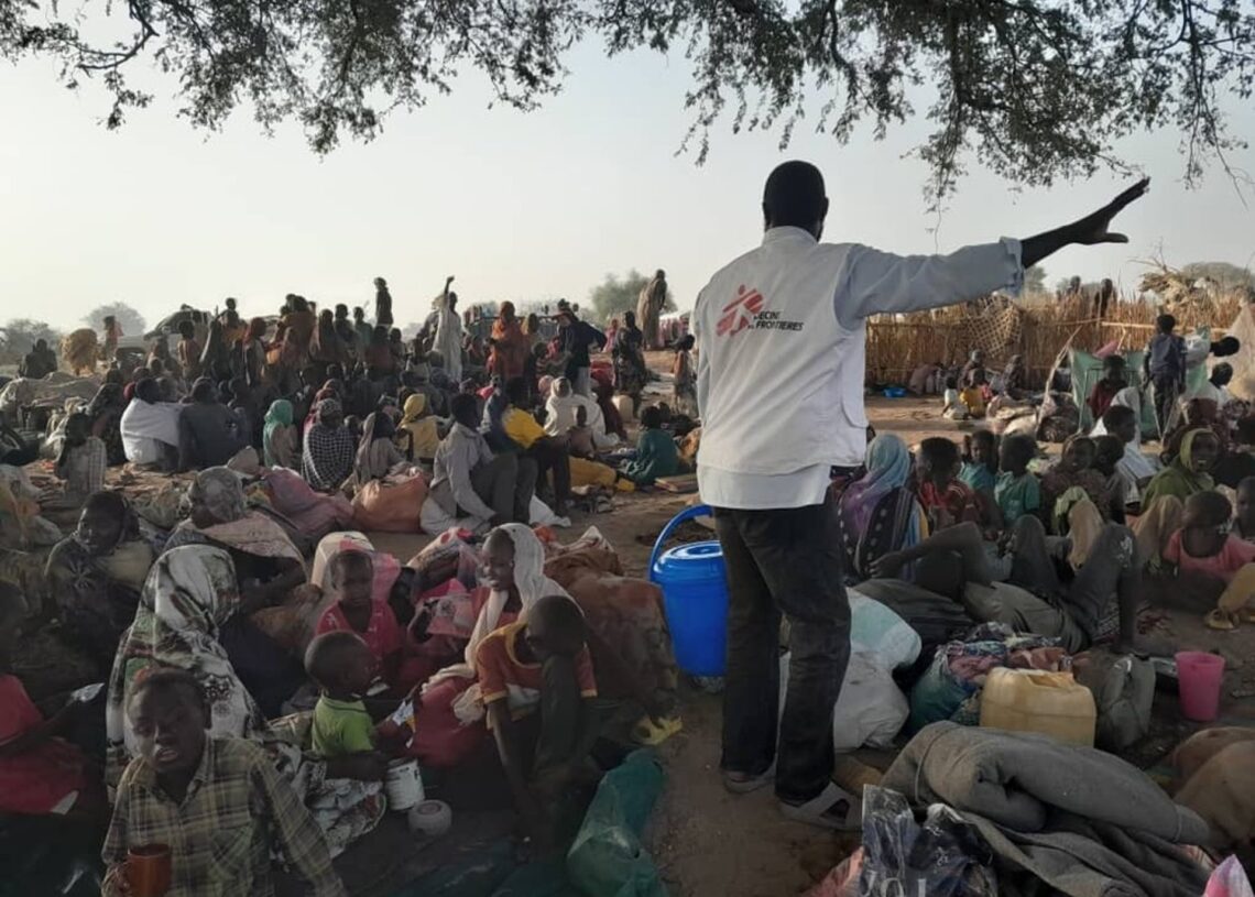 Archivo - Desplazados sudaneses llegan a Tawila desde el campo de ZamzamMARION RAMSTEIN / MSF - Archivo