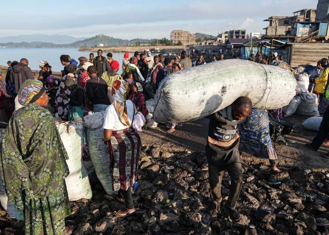 Archivo - Imagen de archivo de la población de Goma, la capital de Kivu Norte (RDC) Europa Press/Contacto/David Allignon - Archivo