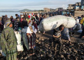 Archivo - Imagen de archivo de la población de Goma, la capital de Kivu Norte (RDC) Europa Press/Contacto/David Allignon - Archivo