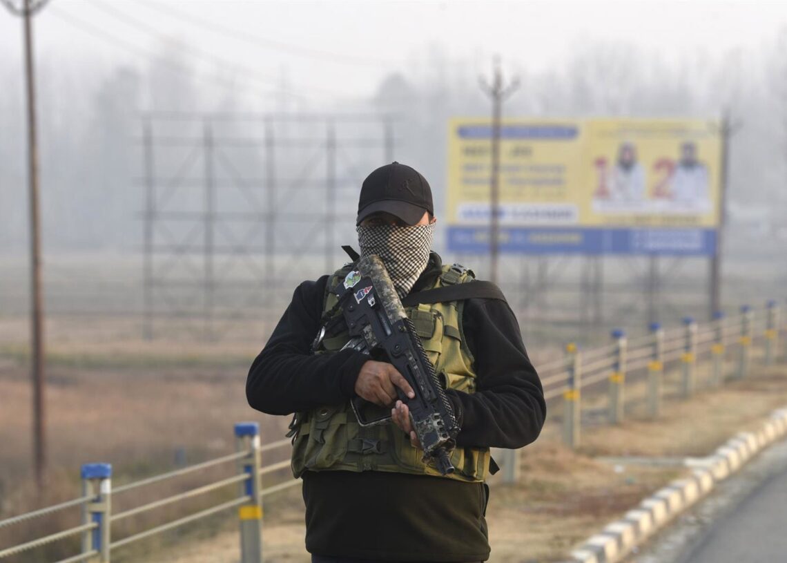 Imagen de archivo de un policía de India.Europa Press/Contacto/Basit Zargar