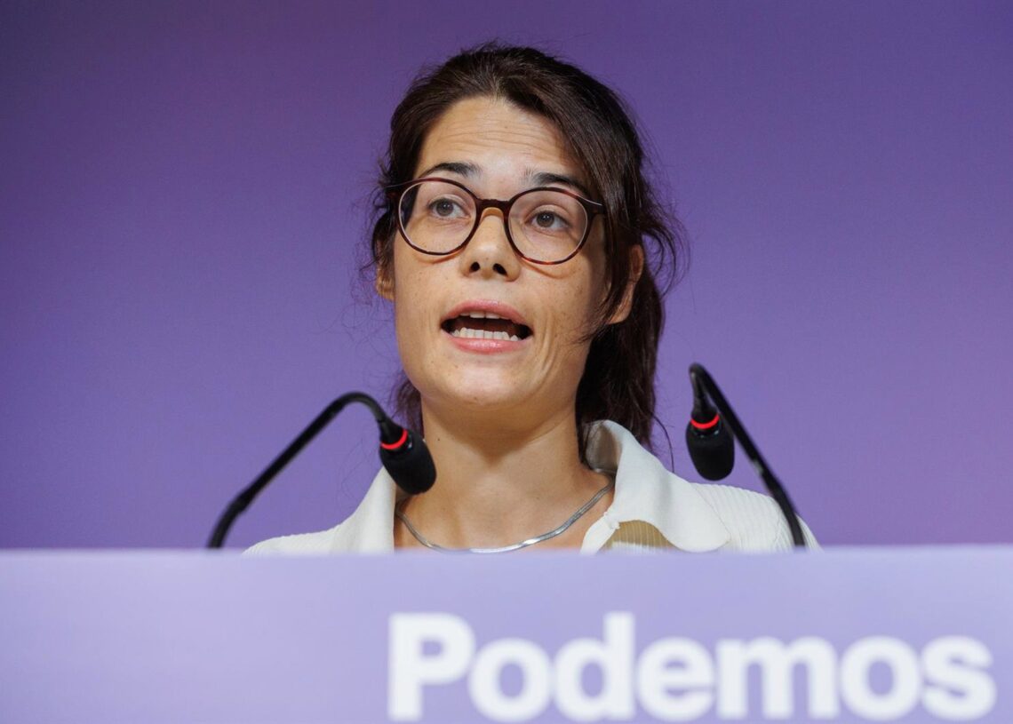 Archivo - La eurodiputada y portavoz de Podemos, Isa SerraAlejandro Martínez Vélez - Europa Press - Archivo