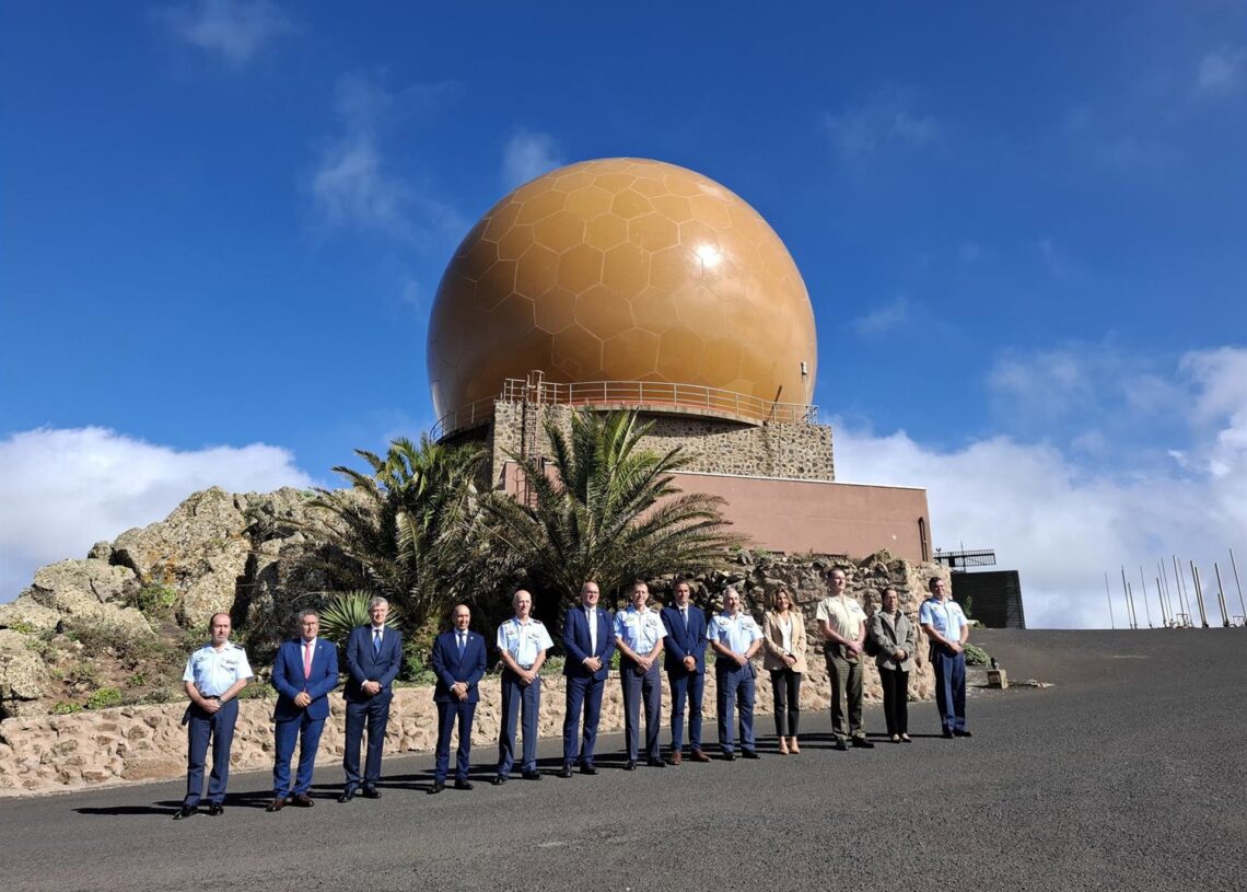 Acto recepción oficial del nuevo radar del Escuadrón de Vigilancia Aérea n.º 22CEDIDO POR EJÉRCITO DEL AIRE Y DEL ESPACIO