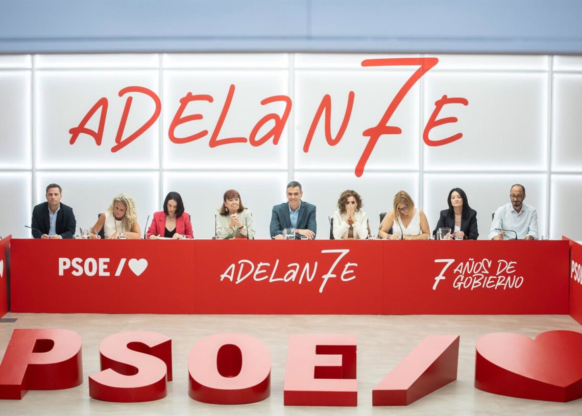 Archivo - Reunión de la Comisión Ejecutiva Federal del PSOE en la sede de FerrazAlejandro Martínez Vélez - Europa Press - Archivo