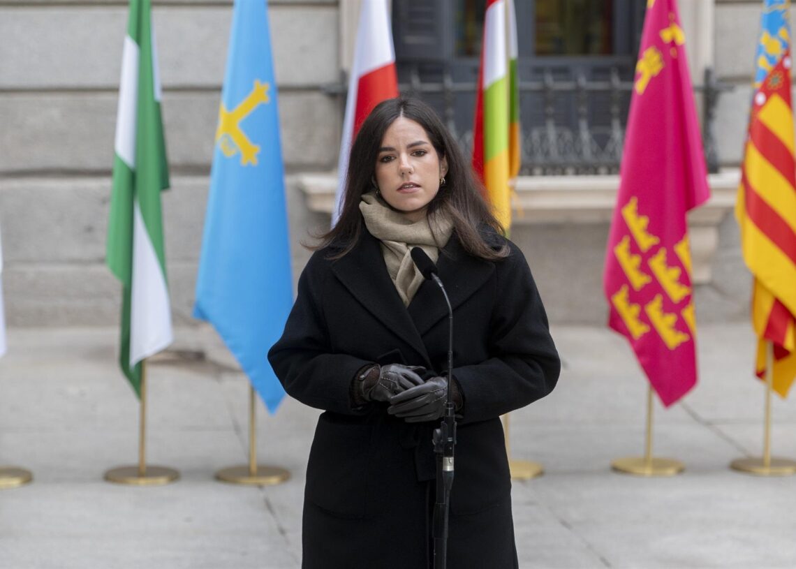 La portavoz de Vox en el Congreso, Pepa MillánAlberto Ortega - Europa Press