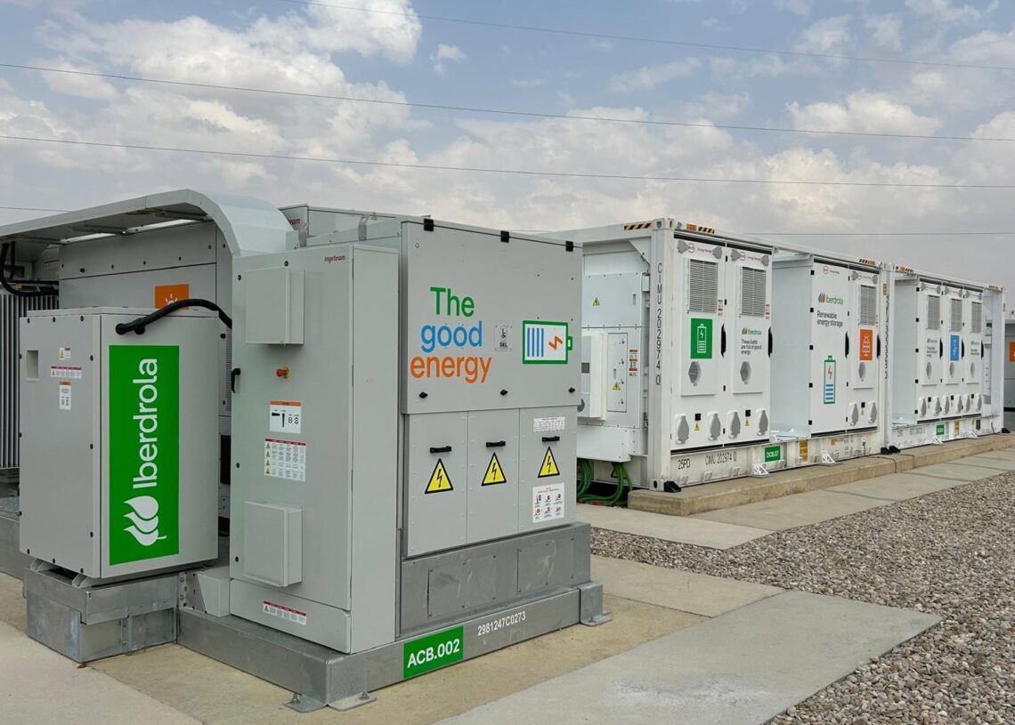 Proyecto de baterías de IberdrolaIBERDROLA