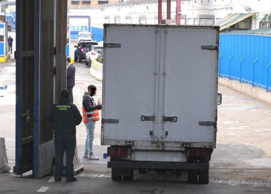 Imagen de la aduana.DELEGACIÓN DEL GOBIERNO