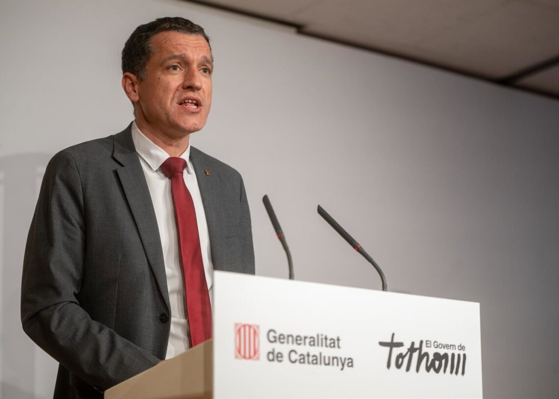 El conseller de Agricultura, Ganadería, Pesca y Alimentación de la Generalitat, Òscar Ordeig.Lorena Sopêna - Europa Press