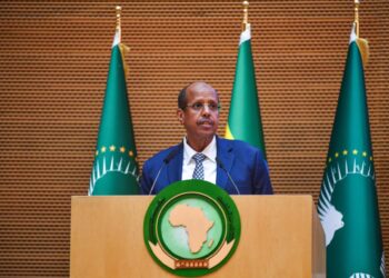 Archivo - El presidente de la Comisión de la Unión Africana (UA), Mahmoud Ali Youssouf, durante un acto en la capital de Etiopía, Adís Abeba (archivo)Europa Press/Contacto/Michael Tewelde - Archivo