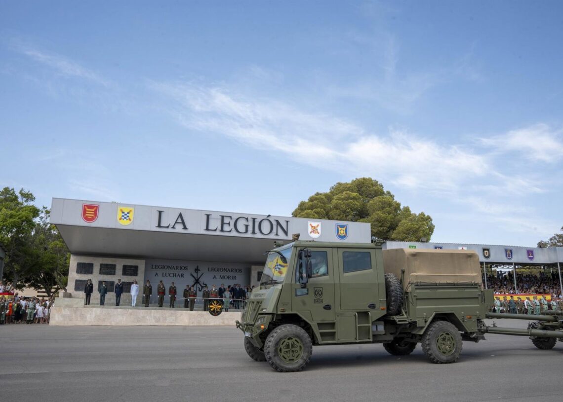 Archivo - Base militar de Viator (Almería), sede de la Brigada 'Rey Alfonso XIII' II de La Legión. Marian León - Europa Press - Archivo
