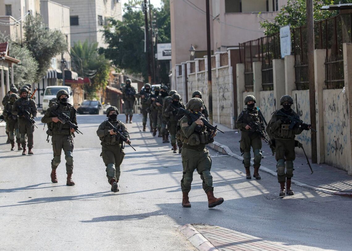 Imagen de militares israelíes en Cisjordania Europa Press/Contacto/Mohammed Nasser