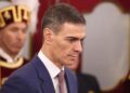 El presidente del Gobierno, Pedro Sánchez, durante el acto institucional por el Día de la Constitución, en el Congreso de los Diputados, a 6 de diciembre de 2025, en Madrid (España).Eduardo Parra - Europa Press