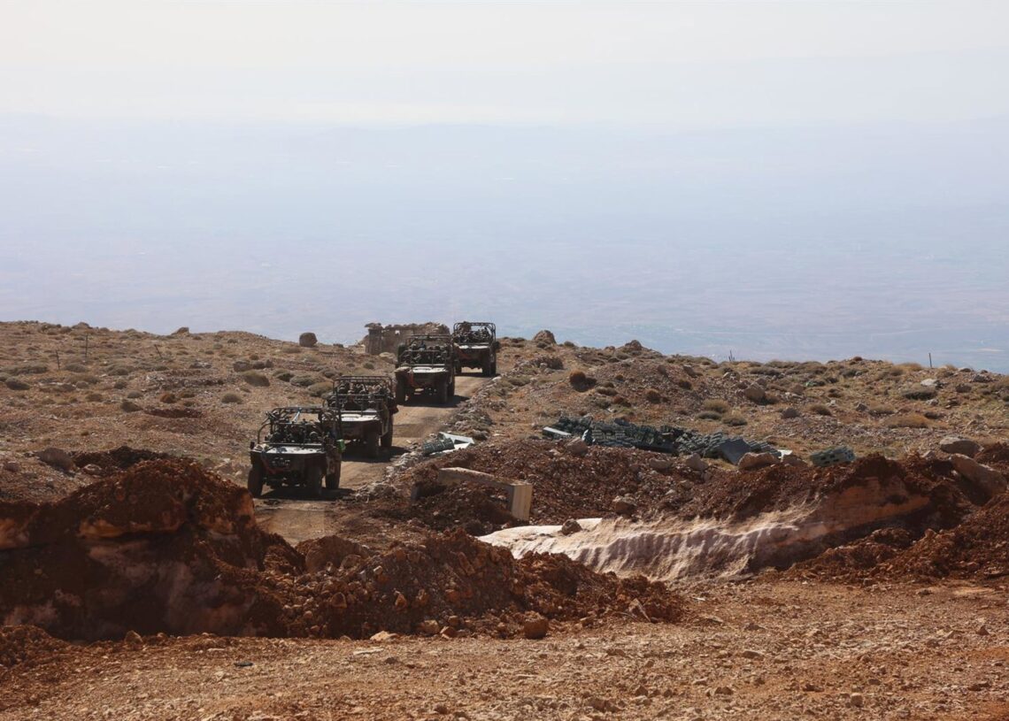Archivo - Tropas israelíes participan en una maniobra terrestre cerca del corredor del Monte Hermón, en el sur de SiriaEuropa Press/Contacto/Gil Cohen Magen - Archivo
