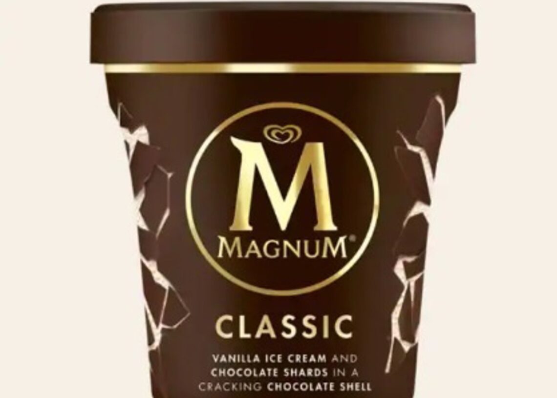 Archivo - Tarrina de helado MagnumMAGNUM - Archivo