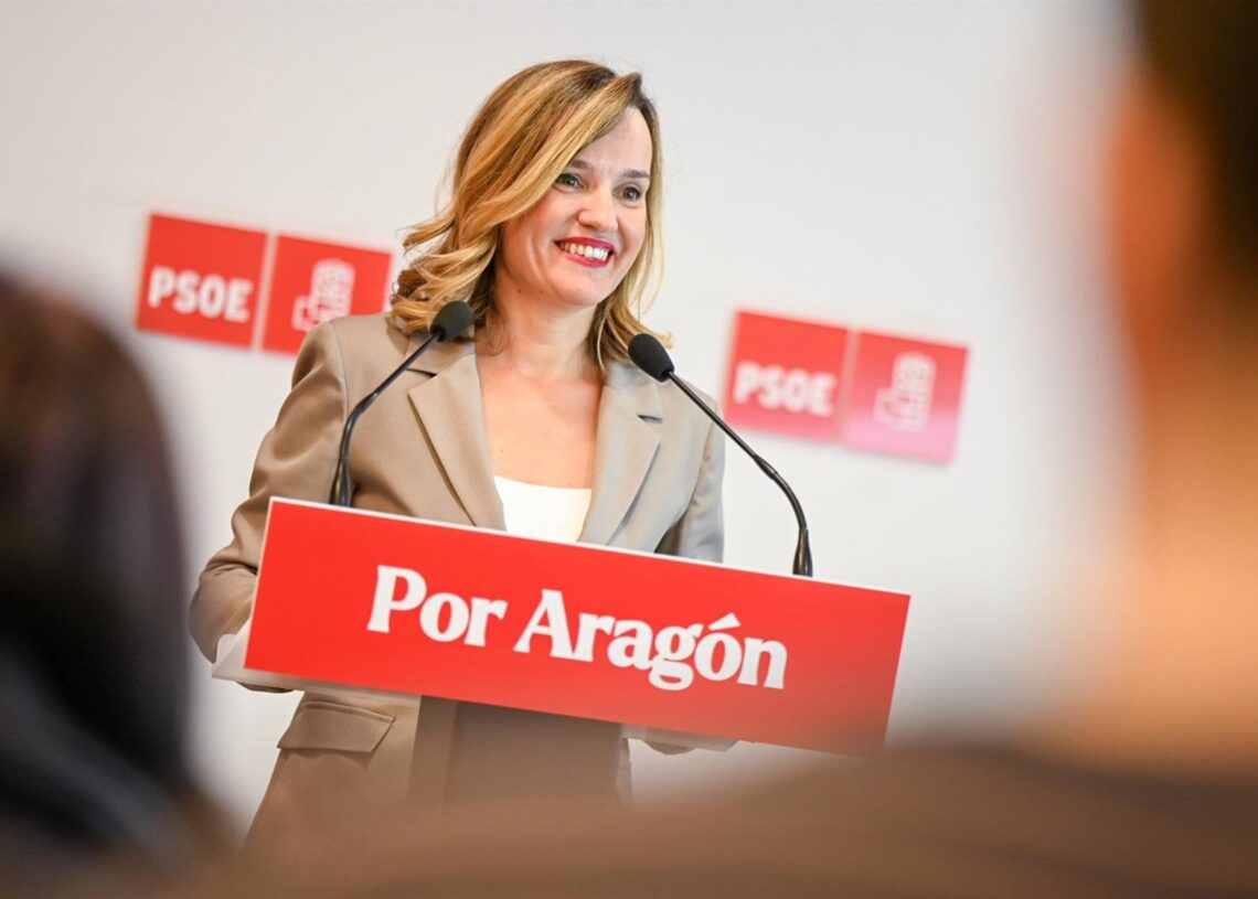 La secretaria general del PSOE-Aragón, Pilar AlegríaPSOE ARAGÓN